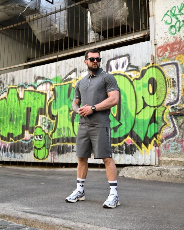 Літній комплект Audsa Polo grey РГ6181