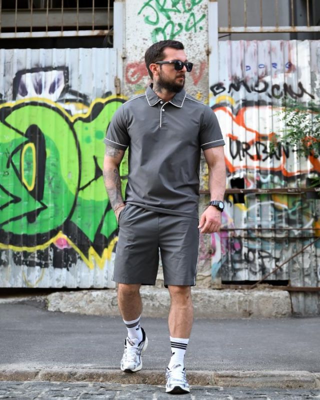 Літній комплект Audsa Polo grey РГ6181