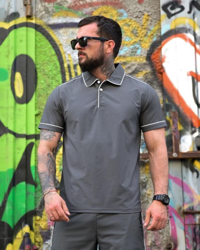 Літній комплект Audsa Polo grey РГ6181