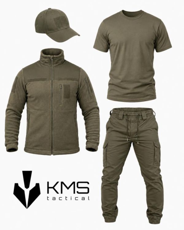 Тактичний комплект KMS Tactical олива ВТ5496