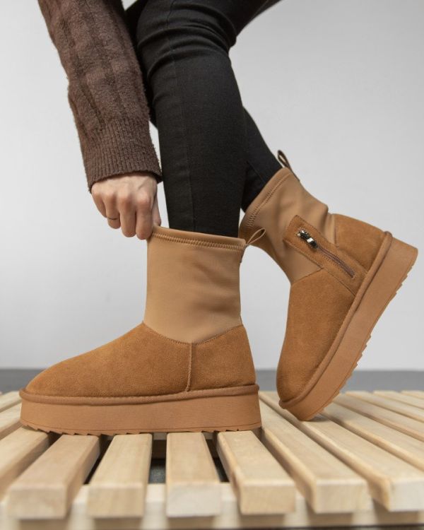 Женские уги leot  camel  ВТ0568