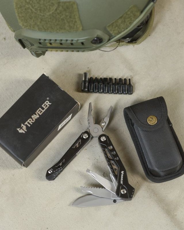 Мультитул traveler black ВТ3840