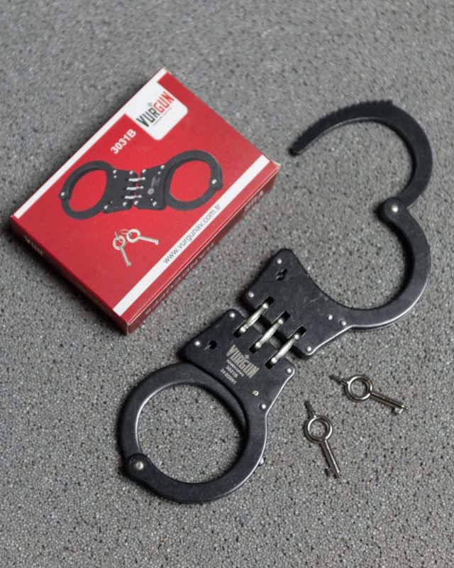 Наручники усиленные vurgun black ВТ7696