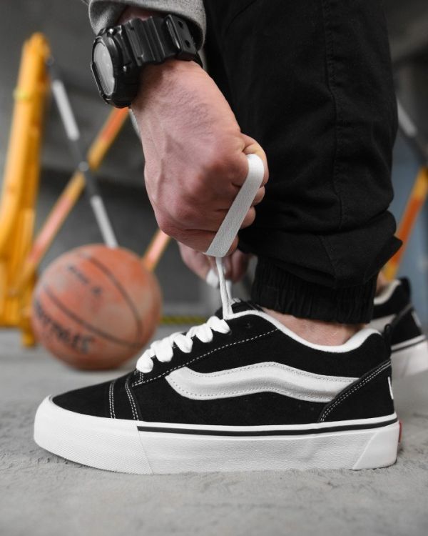 Мужские кроссовки vans black /white  НП5023