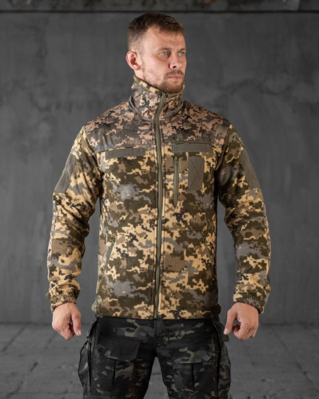 Тактичний флісовий светр STANDART піксель РГ6282