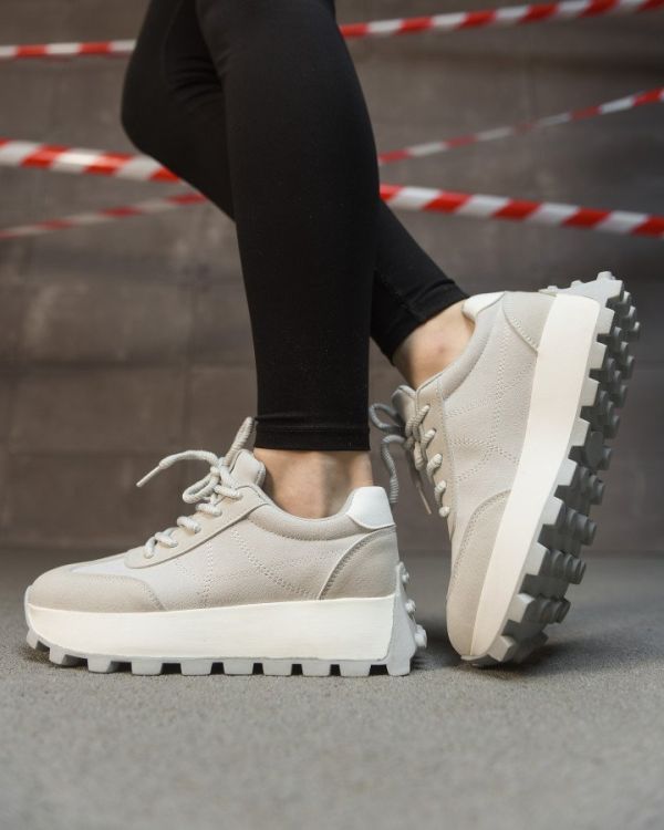 Женские кроссовки samanta  grey НП4841
