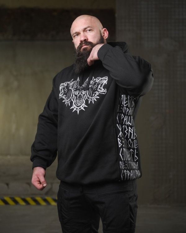 тепла худи ghetto doberman НП4856