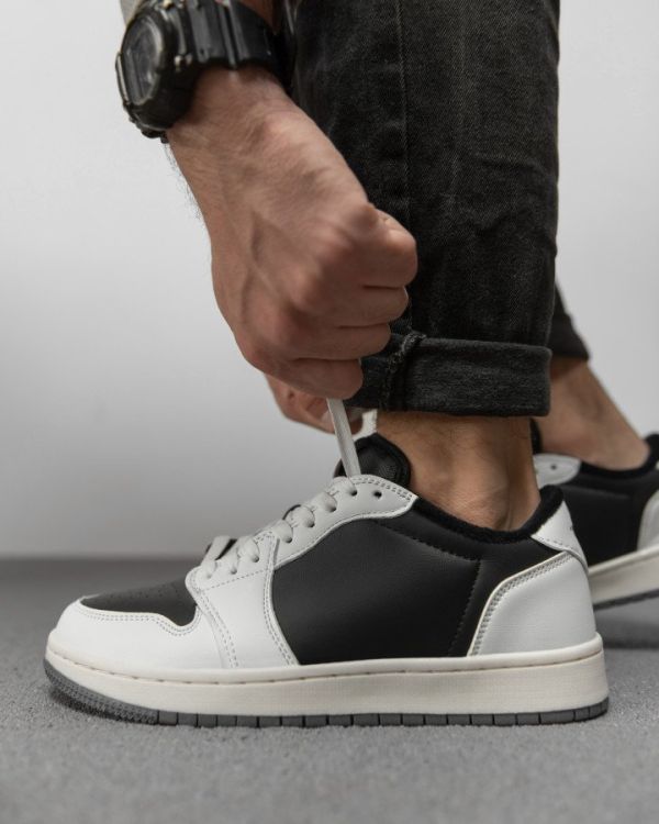 Мужские  кроссовки dunk  white/black   ТР6265