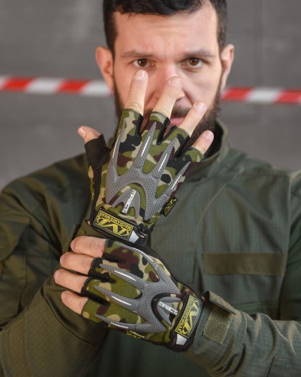 Рукавички тактичні короткі M-PACT Mechanix ДН5143