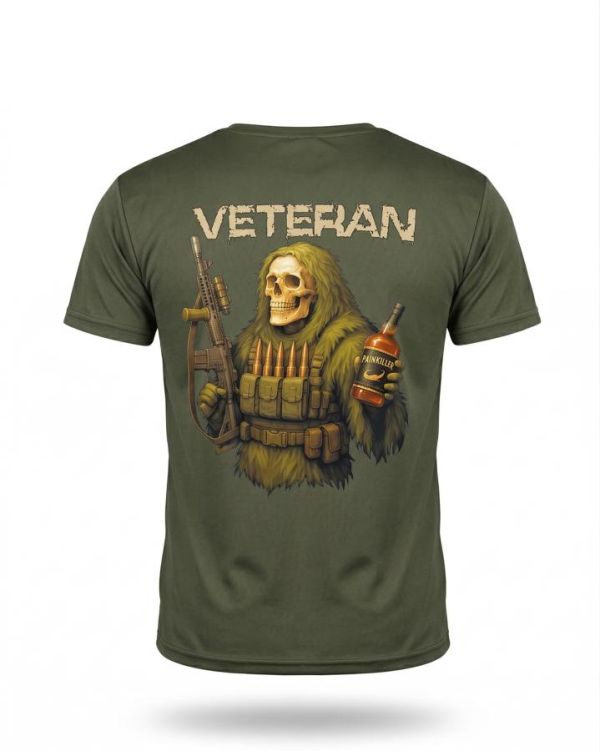 Тактическая футболка SELION Veteran oliva ТР6928