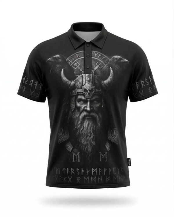 мілiтарi поло футболка oblivion Руні black ПП4663