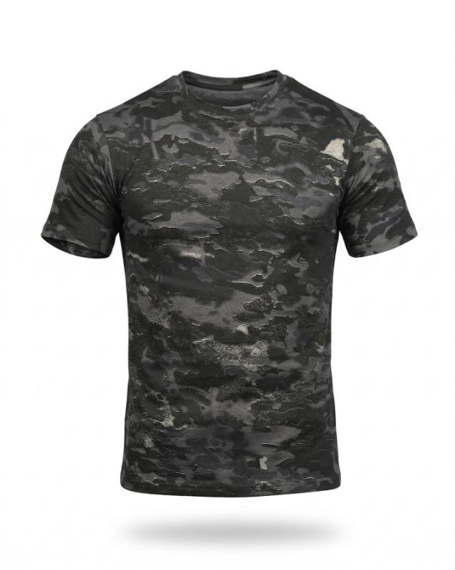 ХЛОПКОВАЯ тактическая футболка PATRIOT MultiCam black  ДЛ6383
