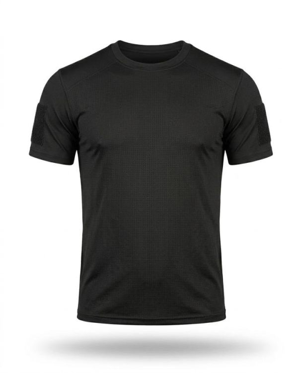Тактическая потоотводящая футболка  samuray Cooltuch black