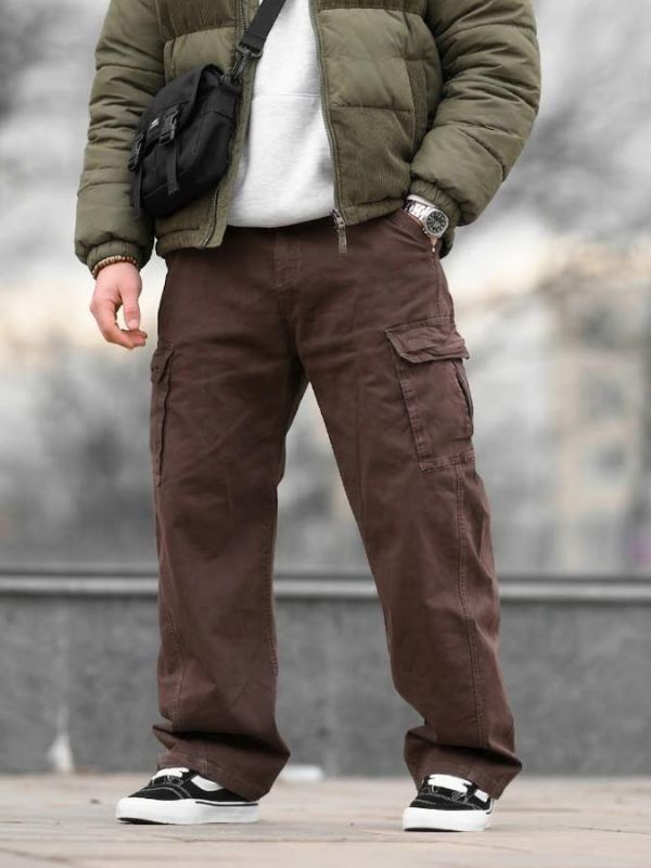 Карго штаны Oversize  brawn ВТ5311
