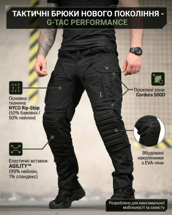 Тактичні штани Scorpion OCP black ТР6920