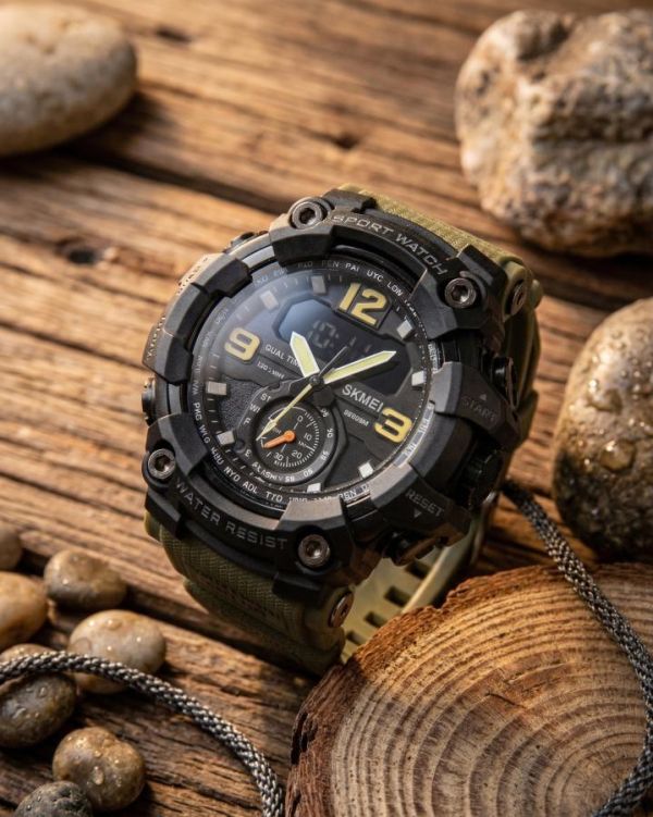 Годинники Skmei Army Green. ТР6856
