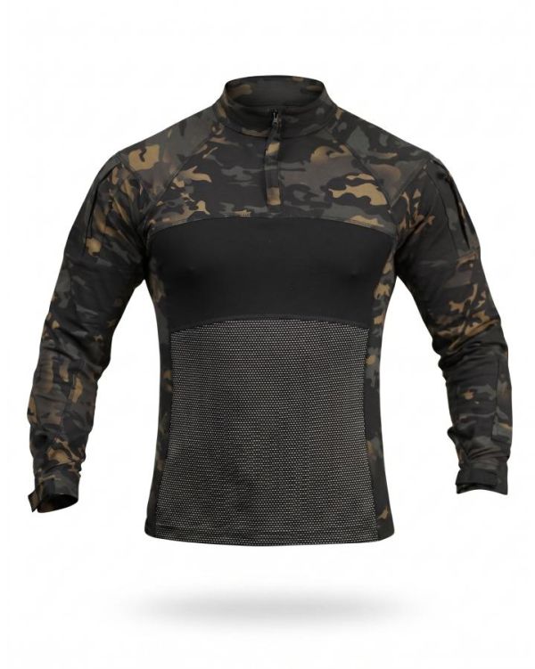 Тактична сорочка Убакс Assault black mtk ВТ4624