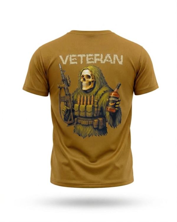 Тактическая футболка SELION Veteran coyot ТР6929