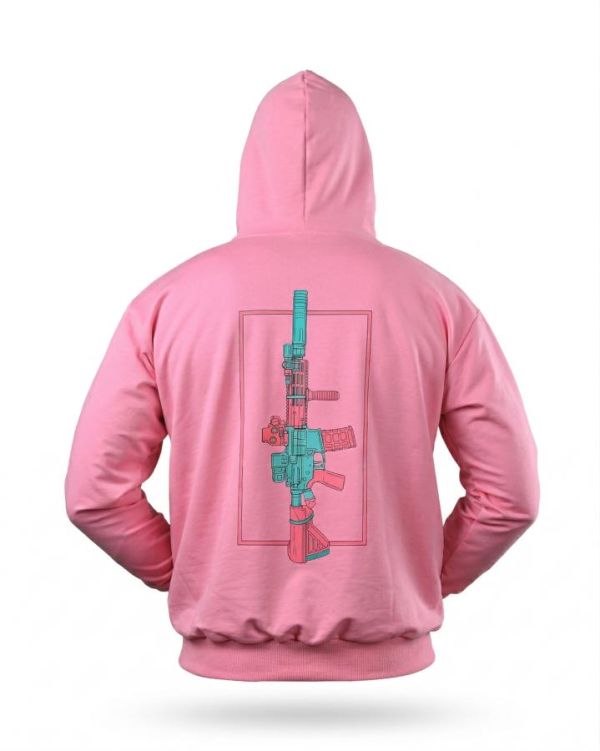 Милитари худи FAXIS Gun pink ТР6963