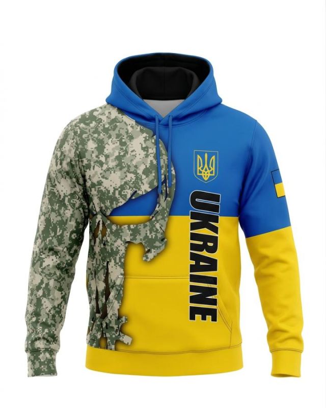 Милитари худи SAINT Ukraine ПП8117