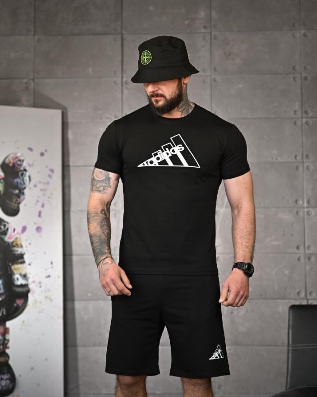 Літній комплект Adi logo black ТР6162