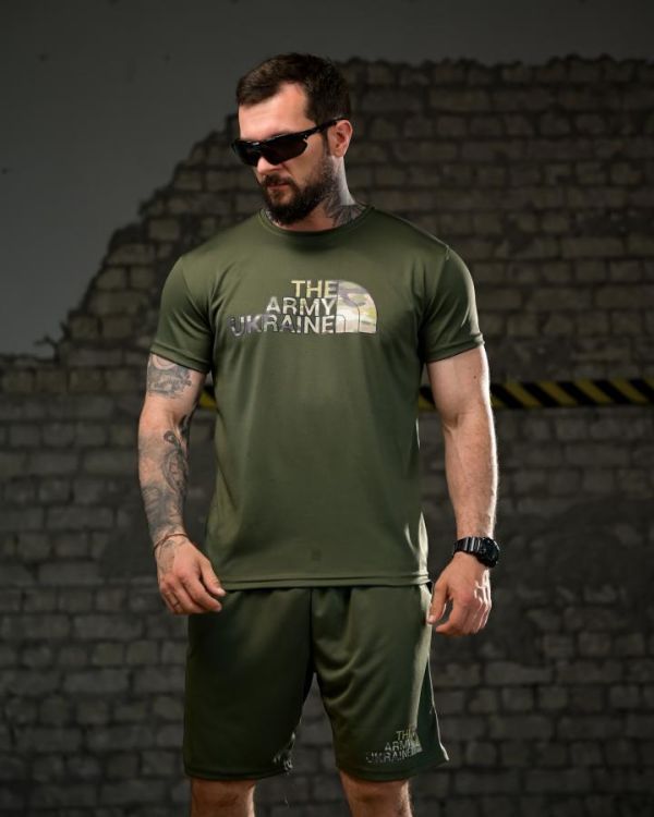 Мілитари комплект SELION The army Ukraine олива ДЛ6519