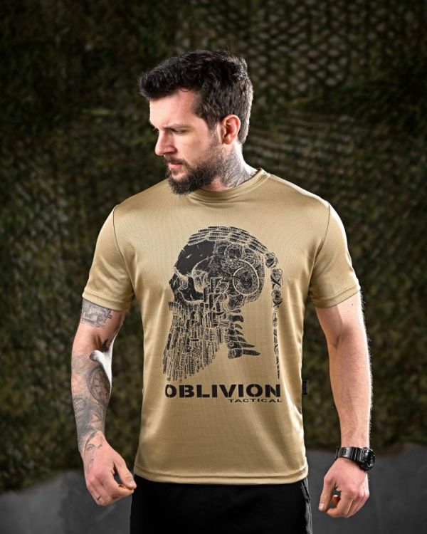 Тактическая потоотводящая футболка OBLIVION strada  coyot ДЛ7056