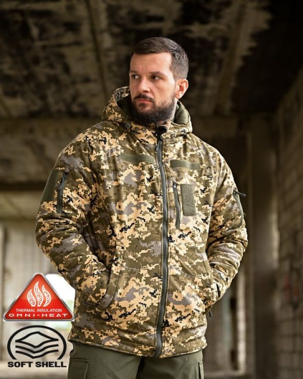 Тактическая куртка Patriot Omnihit -20 пиксель  ТР6404