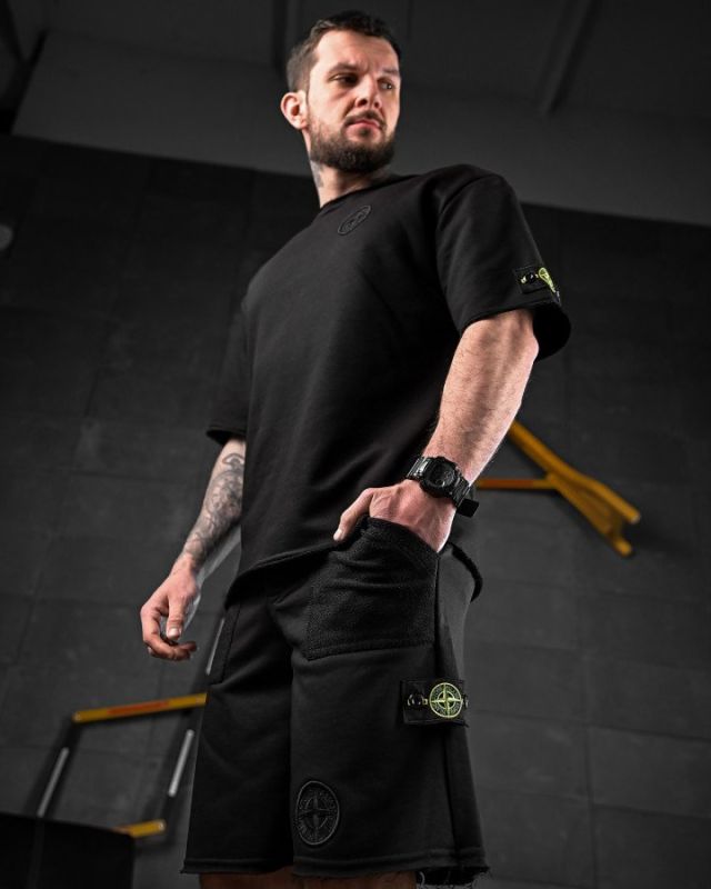 Костюм Stone  Island  black РА4927