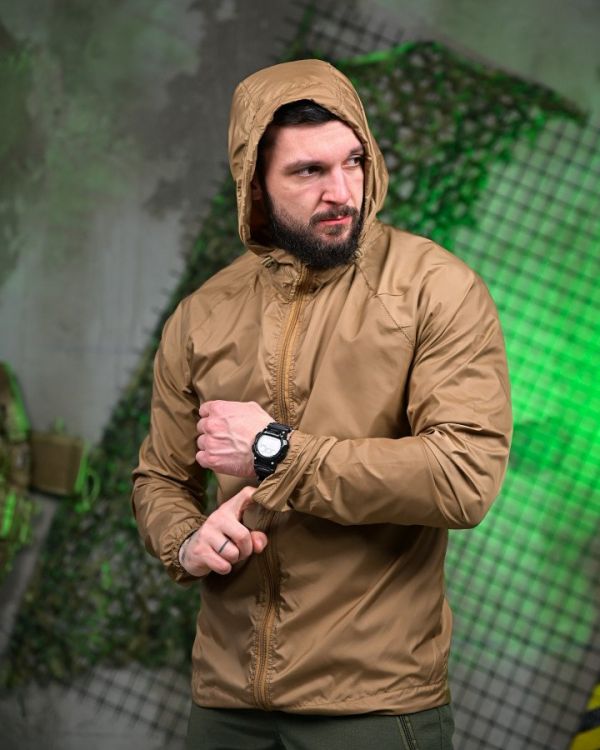 ветровка дождевик карман ВТ6381
