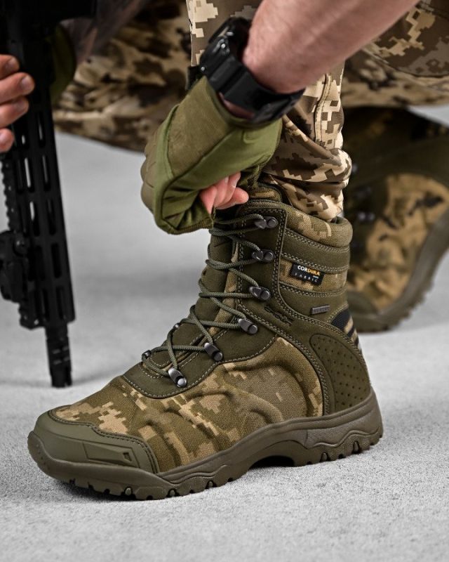 Тактические ботинки ALPINE CROWN MILITARY PHANTOM пиксель  ВТ6346