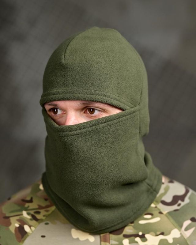 Балаклава флисовая олива ТР6540