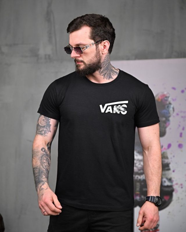 Футболка Vans чорна 4 ПП7519