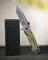 Нож складной инерционный Browning Tanto флиппер, масло G10+сталь, стеклобой, шнур ТР6764