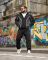 Спортивный костюм RETRO nk  black ТР6947