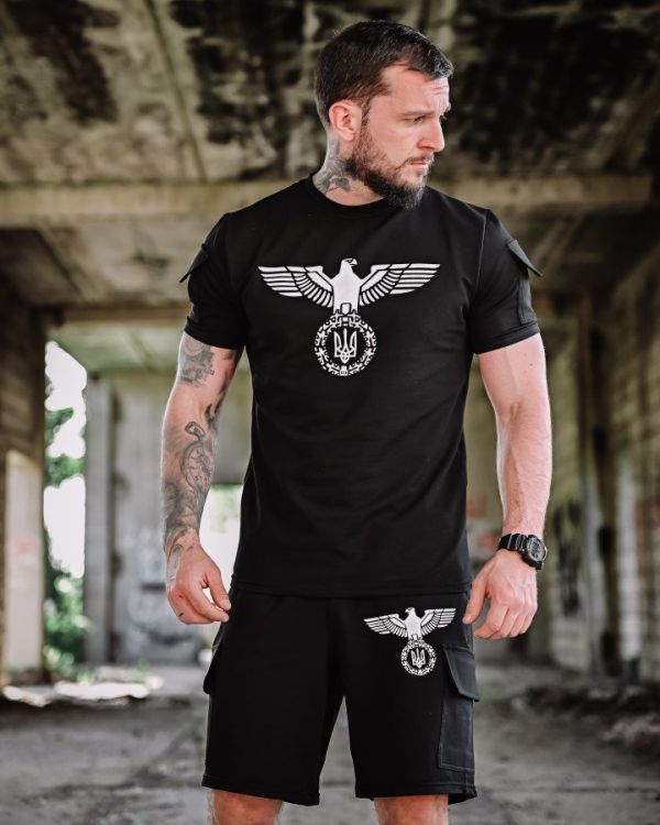 хлопковый милитари комплект  black eagle ВТ1080