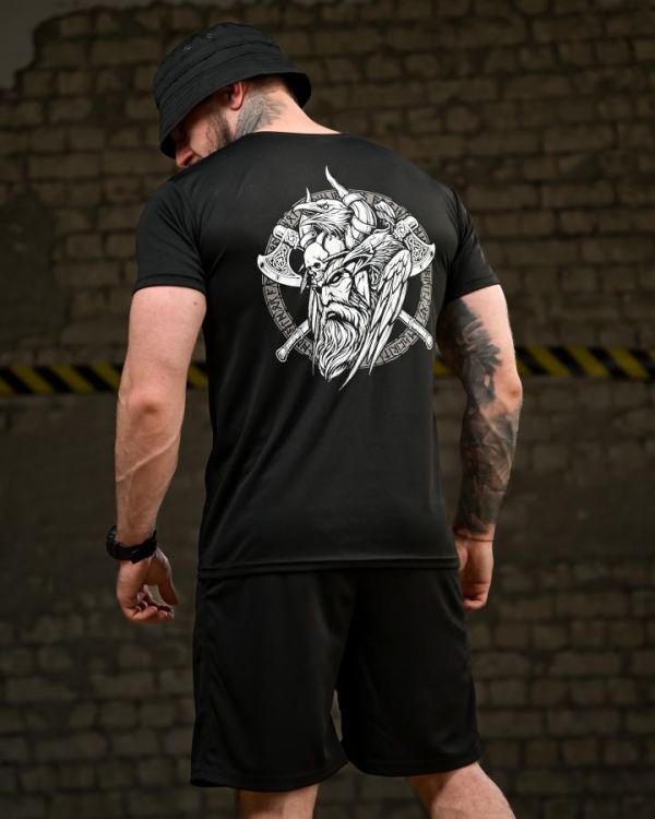Летний милитари комплект SELION Viking black ВТ4694