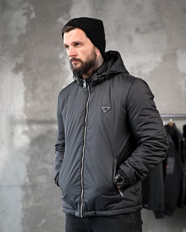 Демисезонная куртка calipso black  РП7446