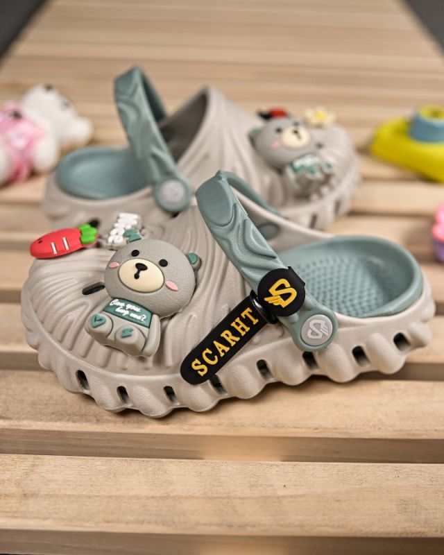 Детские кроксы Teddy grey ПП7769
