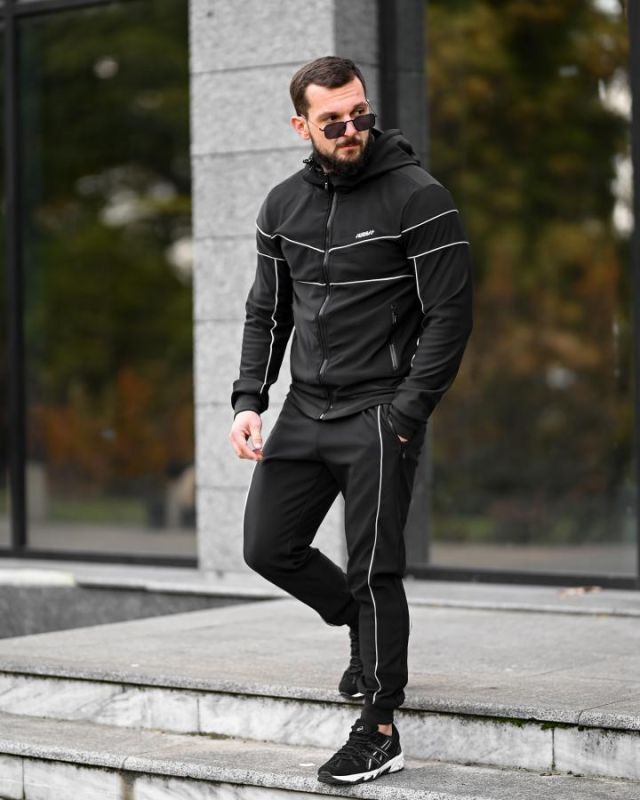 Зимний спортивный костюм AUDSA black ВТ6810