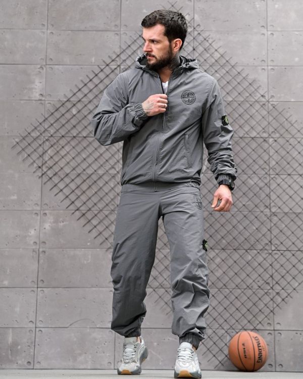 Спортивный костюм Stone Island submariner  grey НП4993