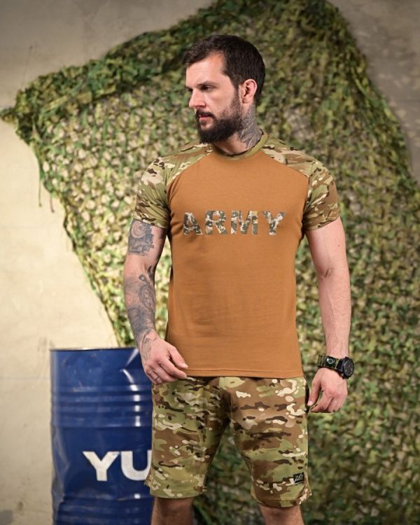 Бавовняний літній комплект Army ПП 7912