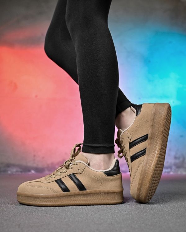 Женские кроссовки Campus zam camel НП4926