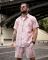 Летний комплект гавайка pink ПП4753