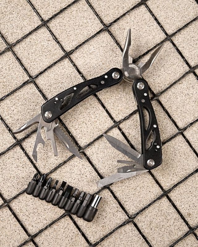Мультитул Hongao Camping Tool-03 (14 в 1, нержавеющая сталь)‌  РП7374