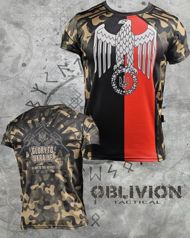Футболка  потоотводящая  oblivion  right sector  ВТ1007