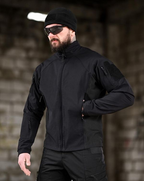 Легка куртка yeren Hunter FZ Gen.2 чорна ТР6602