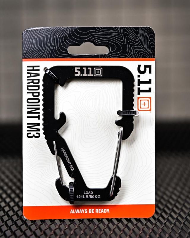 Карабин 5.11 Tactical Hardpoint M3, черный ПП8142