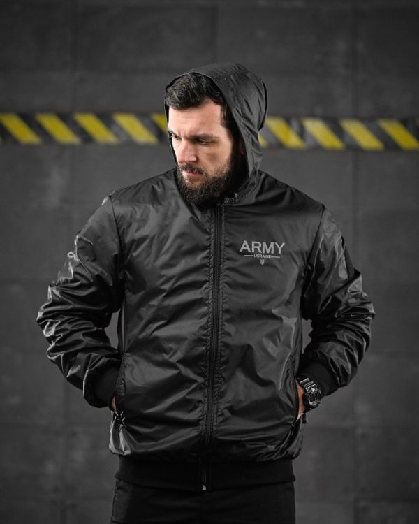 Ветровка Oblivion Army black ДЛ6596