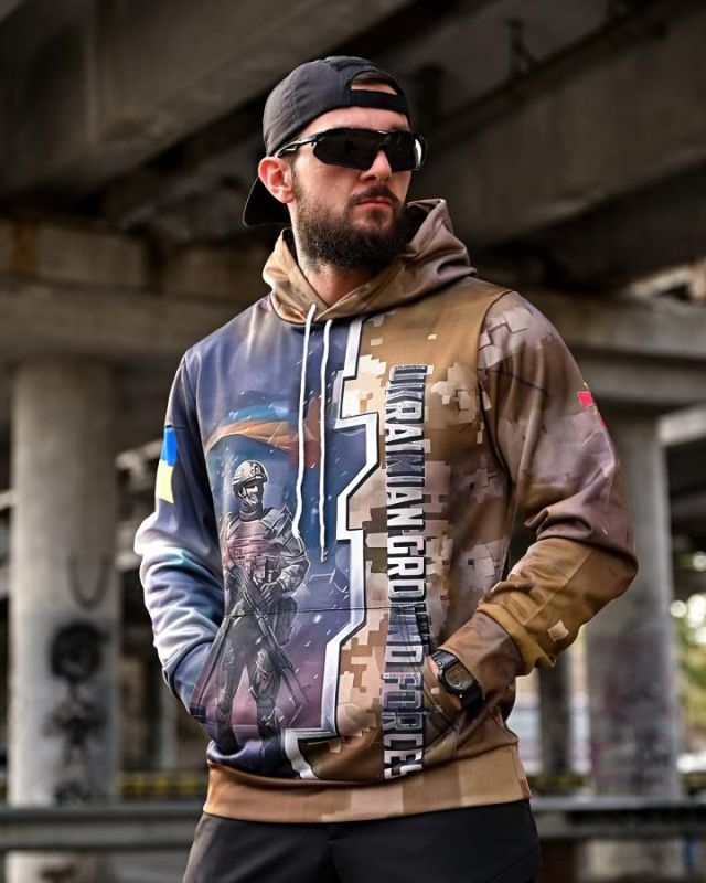 Милитари худи SAINT  Ground force mtk ПП8126